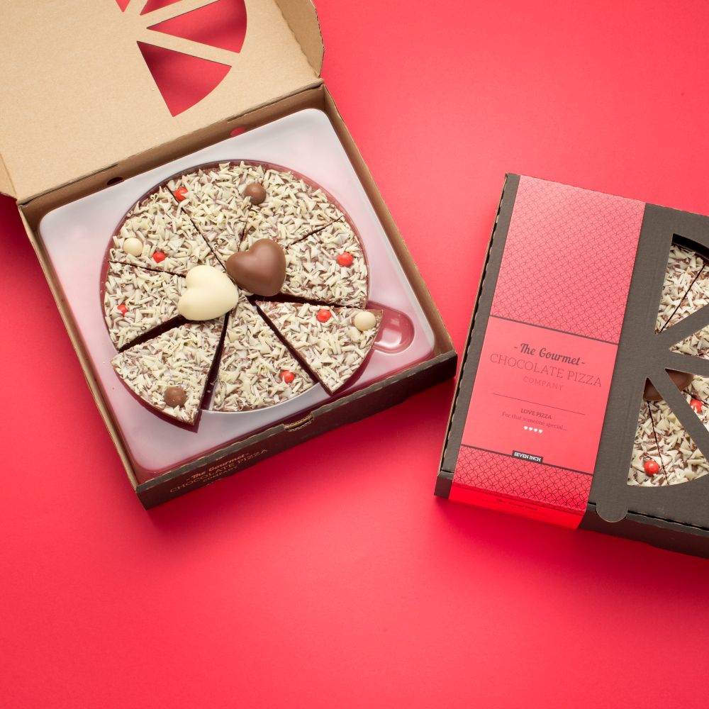 Sweetheart Chocolate Pizza
